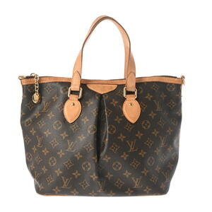 Louis Vuitton Monogram Palermo Brown Canvas Handbag
